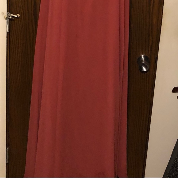 Amsale One Shoulder Bridesmaid Dress - Picture 2 of 3